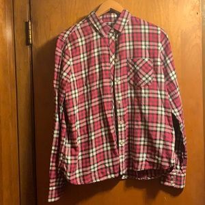 American Eagle Pink Flannel